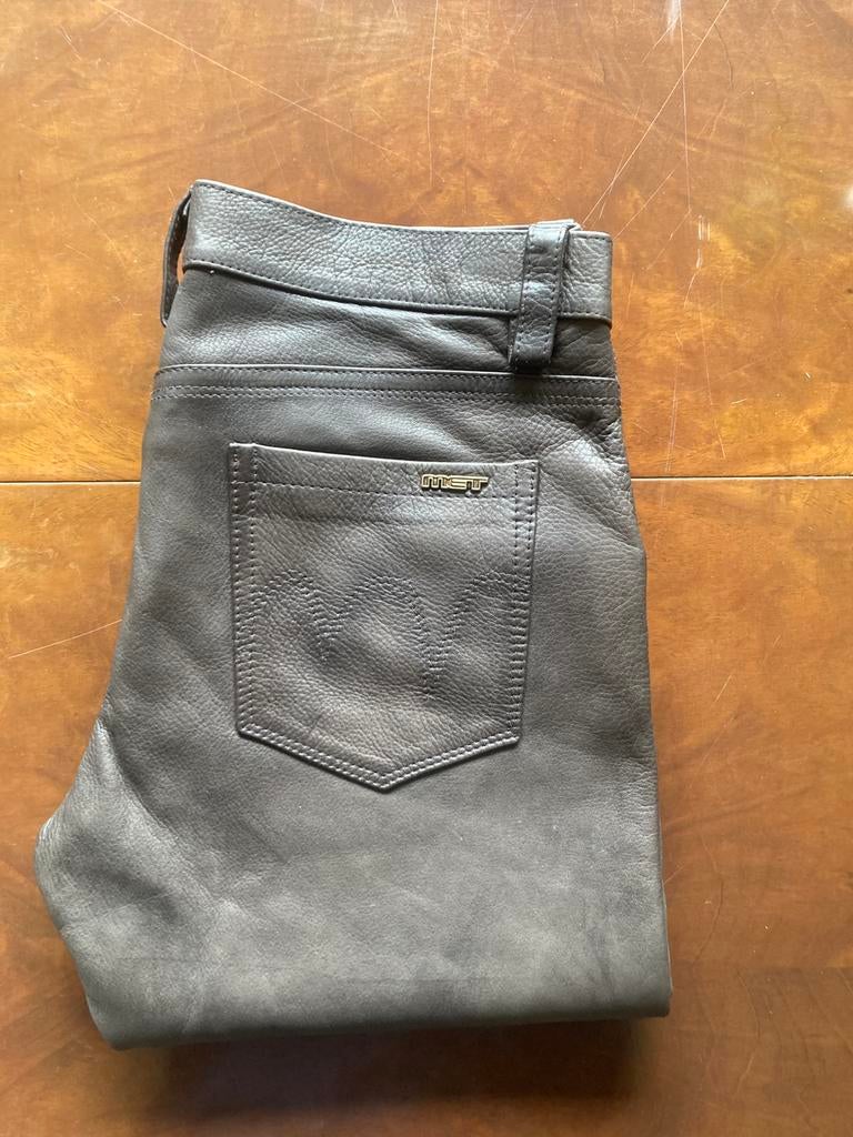 Nieuwe MET donker bruin leren jeans mt 32 €45, incl verz, Verzenden, Nieuw, Overige kleuren, W32 (confectie 46) of kleiner