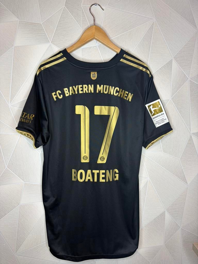 Bayern Munchen Uit 2021/2022 Boateng, Maat XL, Ophalen of Verzenden, Zo goed als nieuw, Shirt