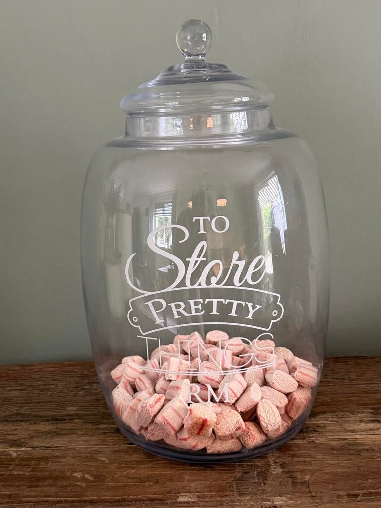 Rivièra Maison voorraadpot 'To Store Pretty Things', Ophalen of Verzenden, Zo goed als nieuw