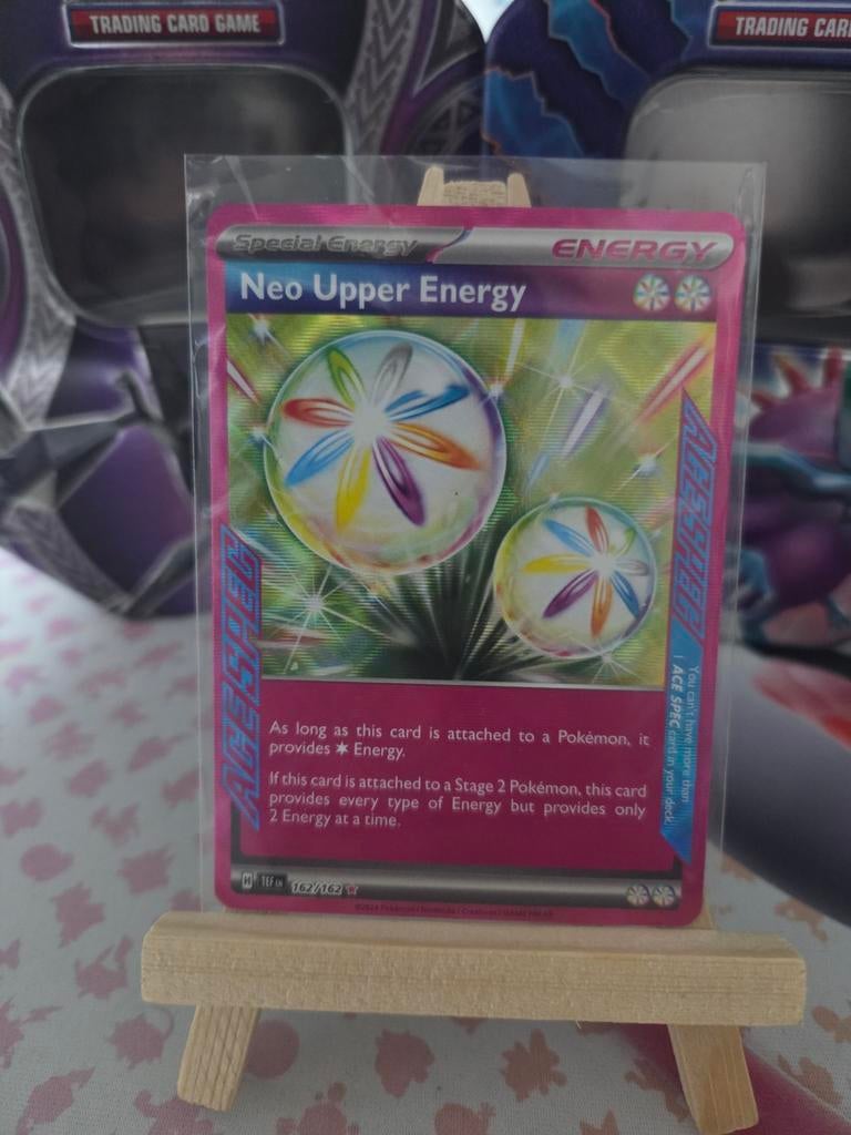 Pokémon Neo Upper Energy kaart 162/162, Ophalen of Verzenden