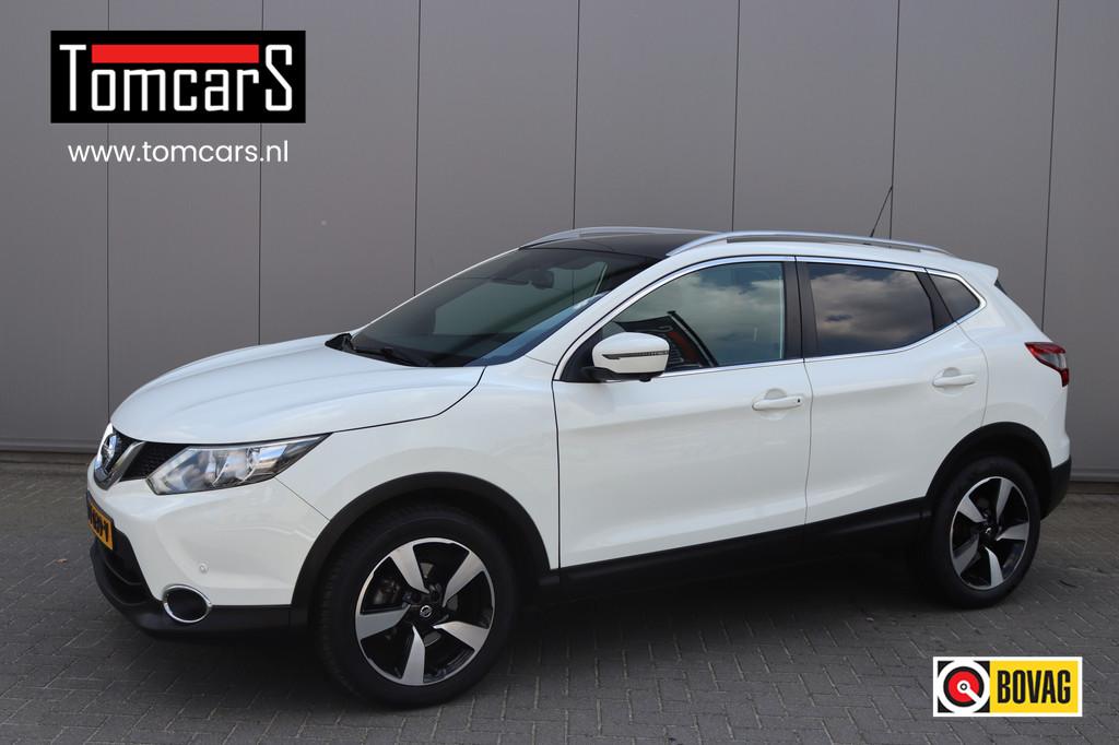 Nissan QASHQAI 1.2DIG-T 116PK Automaat N-Connecta Pano-dak/S, Auto's, Nissan, Bedrijf, Te koop, Qashqai, 360° camera, ABS, Achteruitrijcamera