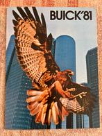 1981 Buick brochure, Ophalen of Verzenden, Zo goed als nieuw, Overige merken