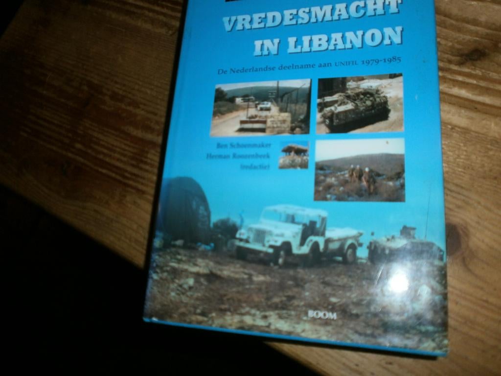 vredemacht in libanon UNFIL 1979-1985 met fotos vd inzet, Ophalen of Verzenden, Tweede Wereldoorlog, Nieuw, Overige onderwerpen