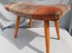 Vintage voetenbankje/ opknapper, Ophalen of Verzenden, Gebruikt, Hout