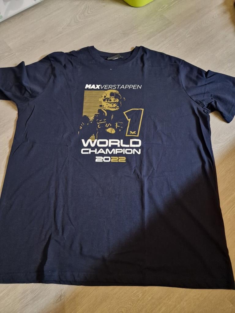 Max Verstappen shirt, Blauw, Nieuw, Overige maten, Ophalen of Verzenden