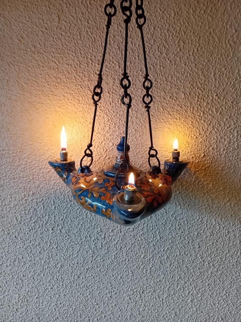 Aparte olielamp met mooie kleuren, Ophalen of Verzenden