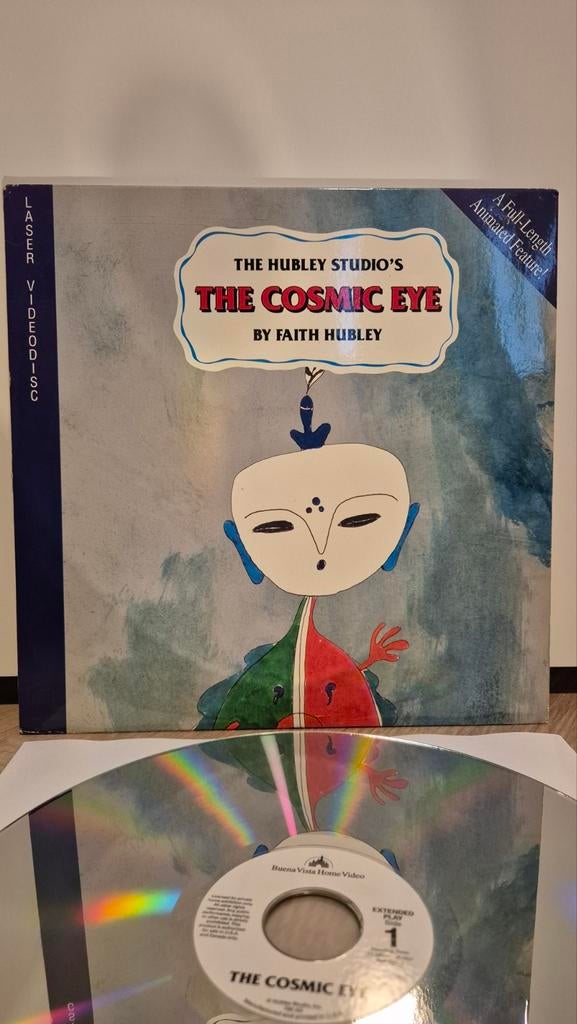 The Cosmic Eye Hubley Studio Laserdisc, Cd's en Dvd's, Vinyl | Filmmuziek en Soundtracks, Ophalen of Verzenden, Gebruikt, 12 inch