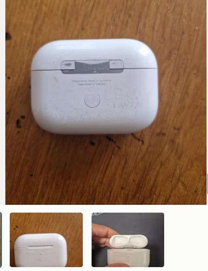Apple airpods pro 1 oplaadcase, Gebruikt, In gehoorgang (in-ear), Ophalen of Verzenden, Apple