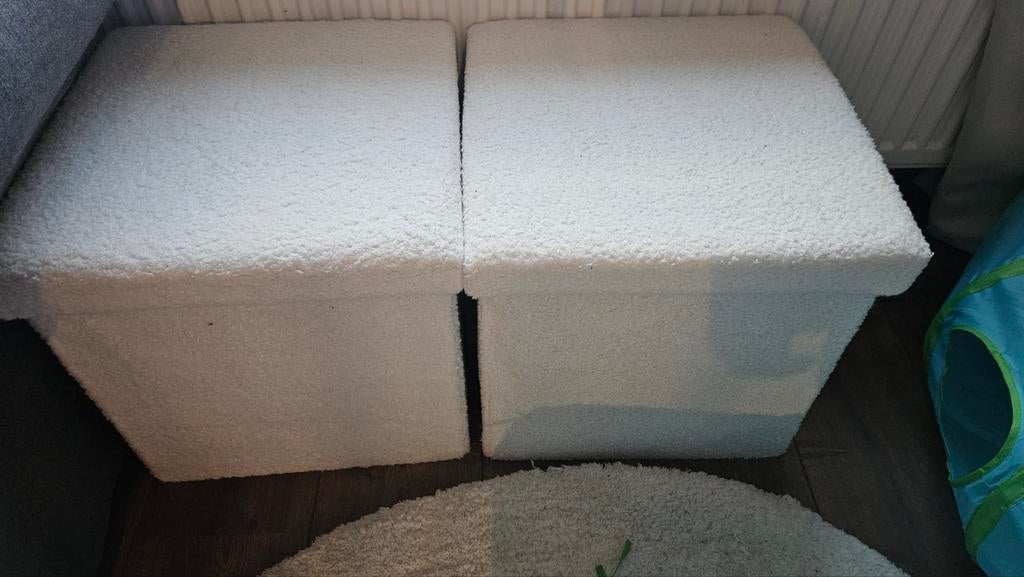 Teddy opberg poef, Ophalen, Minder dan 50 cm, Minder dan 50 cm, Zo goed als nieuw