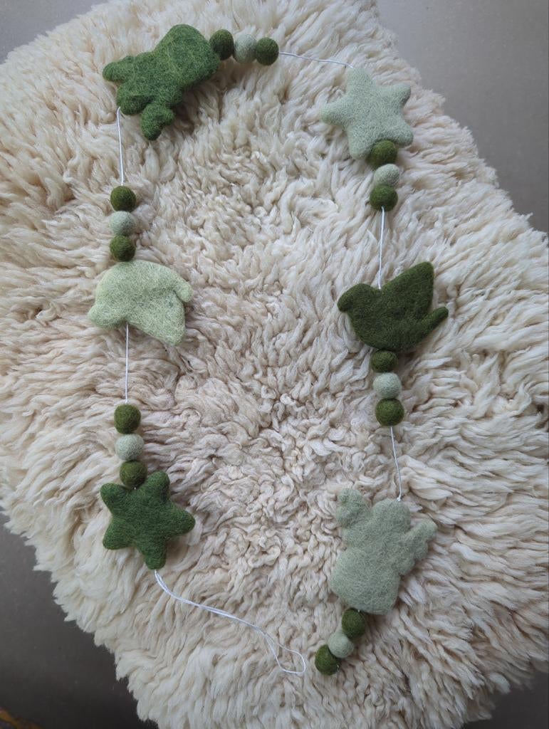 Vilten slinger van wol - Sjaal met een verhaal, Ophalen of Verzenden