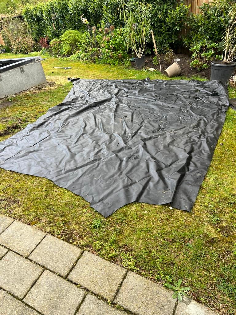 Vijverfolie  240cm x 440cm, Tuin en Terras, Ophalen, Gebruikt