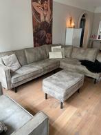Hoekbank Hocker Woood Be Pure Home Rodeo, Ophalen, Zo goed als nieuw, Vierpersoons of meer, Leer