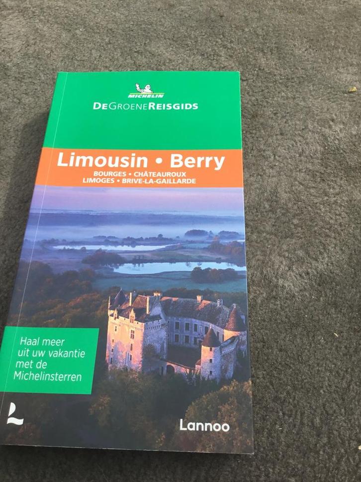 Michelin De Groene Reisgids Limousin Berry, Boeken, Reisgidsen, Zo goed als nieuw, Reisgids of -boek, Europa, Michelin, Ophalen of Verzenden