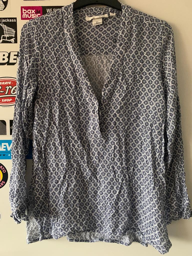 L.O.G.G gekreukeld dames blouse (nr.15 DM3), Ophalen of Verzenden, Gedragen, Maat 34 (XS) of kleiner, Overige kleuren