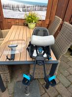 Yepp Thule voorzitje met windscherm, Fietsen en Brommers, Ophalen of Verzenden, Gebruikt, Voorzitje, Voetsteuntjes