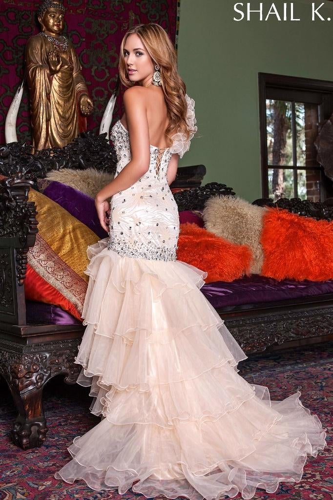 Be Fabulous! Galajurk/Avondjurk - Nieuw, Galajurk, Beige, Ophalen of Verzenden, Trouwjurken en Zo