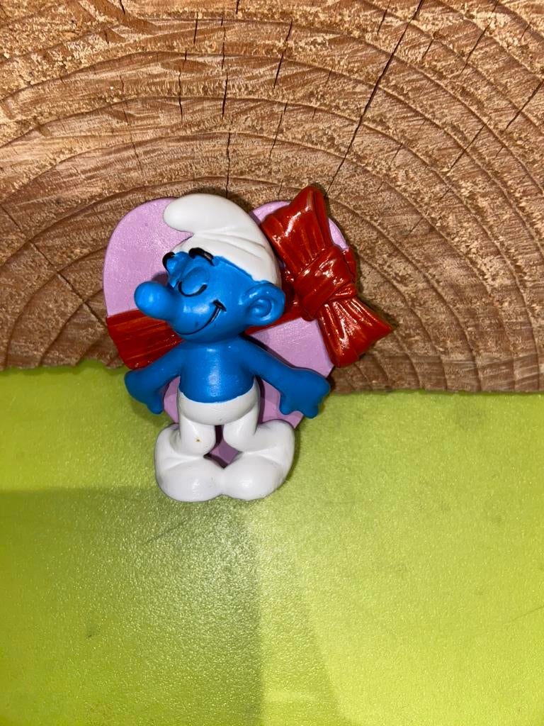 Smurfen smurf met hart, Verzamelen, Smurfen, Ophalen of Verzenden, Zo goed als nieuw, Verschillende Smurfen