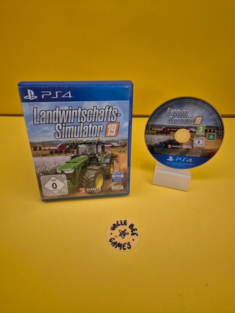 Farming Simulator 19, Spelcomputers en Games, Games | Sony PlayStation 4, Zo goed als nieuw, Simulatie, 1 speler, Vanaf 3 jaar