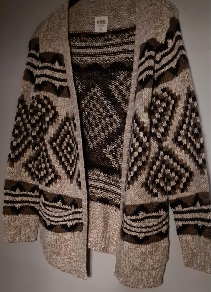 VEST ETNISCHE PRINT M ALS NIEUW, Ophalen of Verzenden, Zo goed als nieuw