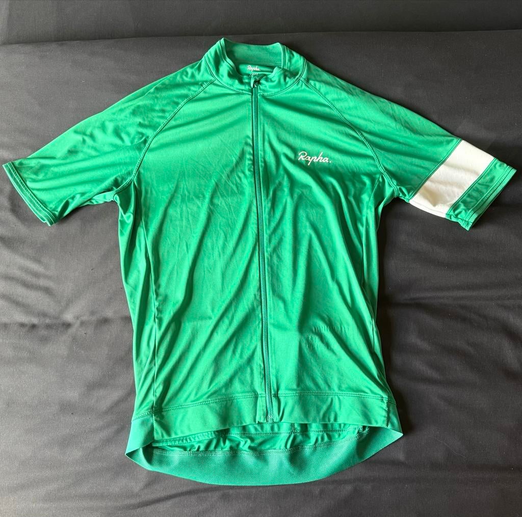 Rapha fietsshirt groen maat L, Gebruikt, Heren, Overige maten, Ophalen of Verzenden