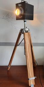 Spotlight op houten statief, Ophalen of Verzenden