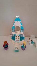 LEGO Duplo Frozen Kasteel 10899 met Anna, Elsa en Olaf, Ophalen of Verzenden, Zo goed als nieuw, Complete set, Duplo