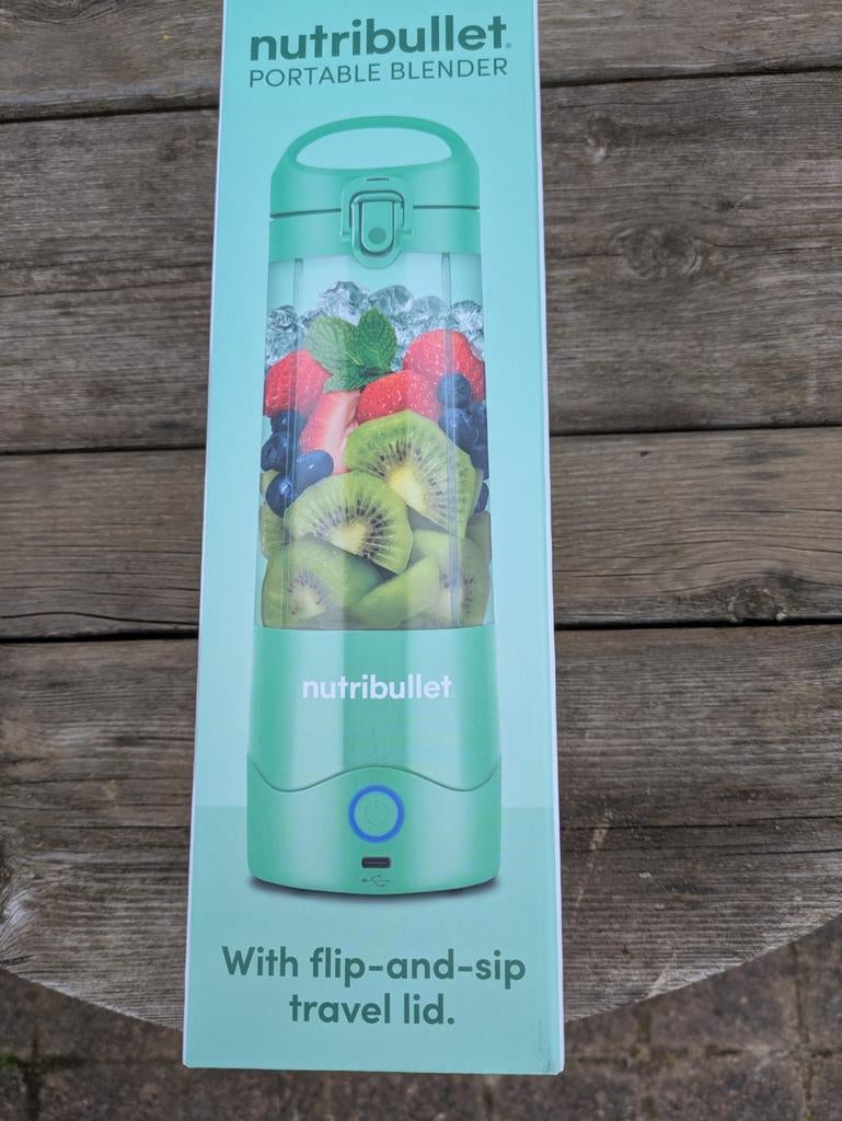 Nutribullet Portable Blender - Nieuw in doos, Witgoed en Apparatuur, Blenders, Ophalen of Verzenden, Nieuw, Blender to go