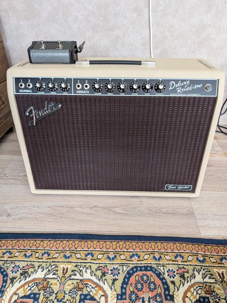 Fender Tone Master Deluxe Reverb.Blond., Ophalen, Zo goed als nieuw, Minder dan 50 watt