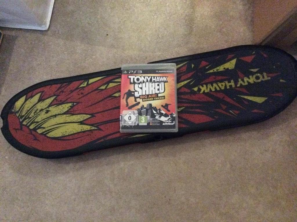 Tony Hawk SHRED Ps3. inclusief board controller, geen dongle, Spelcomputers en Games, Gebruikt, 1 speler, Ophalen of Verzenden