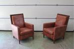 Set van 2 Art-Deco Lounge-Fauteuils, Ophalen of Verzenden, Niet ingevuld, Niet ingevuld, Niet ingevuld