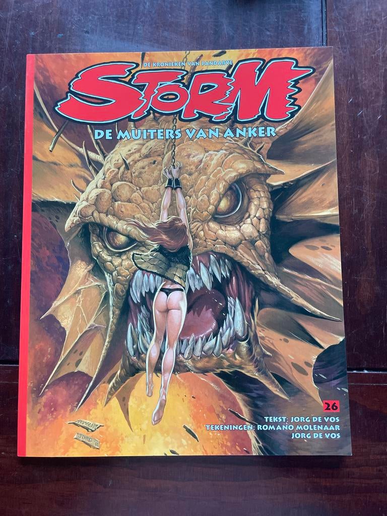 Storm: De Muiters van Anker (De Kronieken van Pandarve), Boeken, Eén stripboek, Ophalen, Zo goed als nieuw
