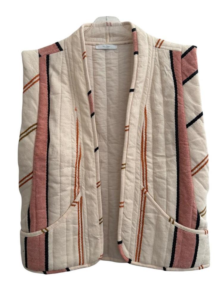 By-Bar gilet M, Kleding | Dames, Truien en Vesten, Zo goed als nieuw, Maat 38/40 (M), Beige, Ophalen of Verzenden