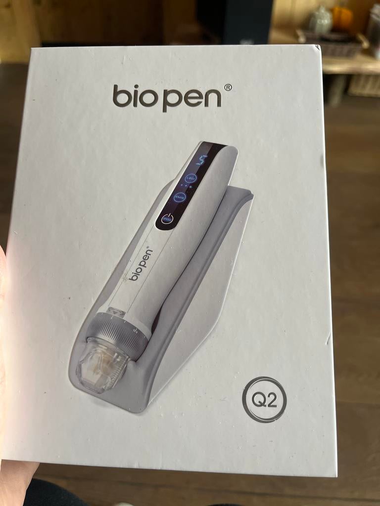 Biopen Q2 Microneedling Apparaat voor Huidverzorging, Ophalen of Verzenden, Zo goed als nieuw, Overige typen