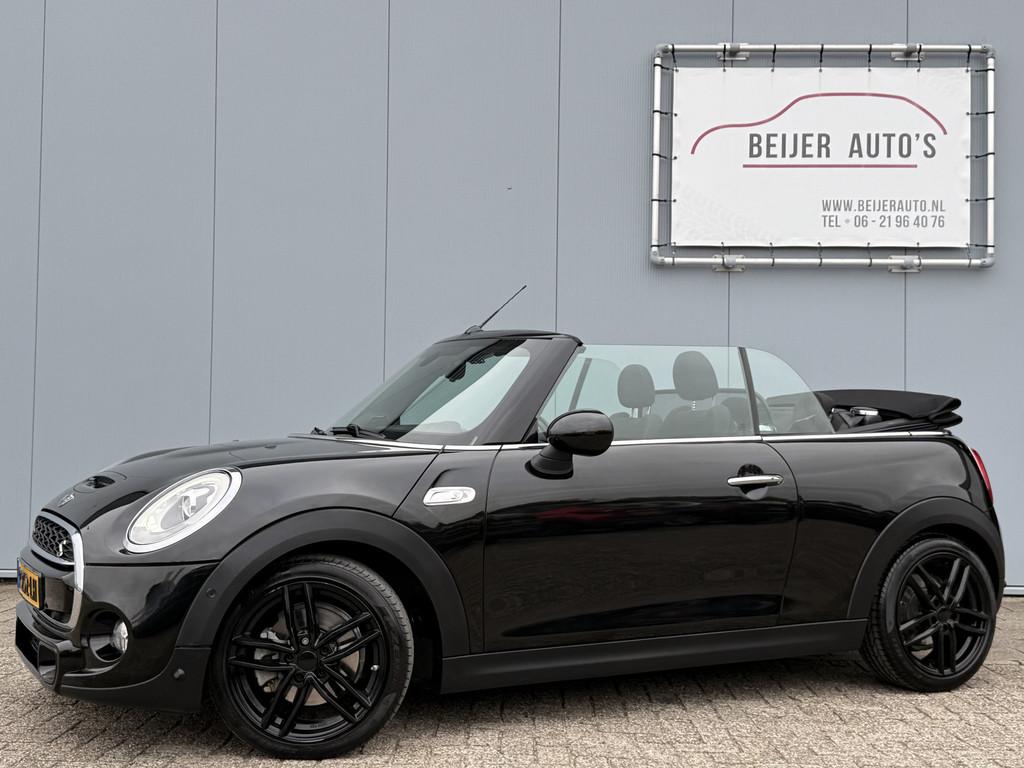 MINI Cabrio 2.0 Cooper S Chili Automaat Navigatie/LED/17inch, Auto's, Mini, Bedrijf, Te koop, Cabrio, ABS, Airbags, Airconditioning