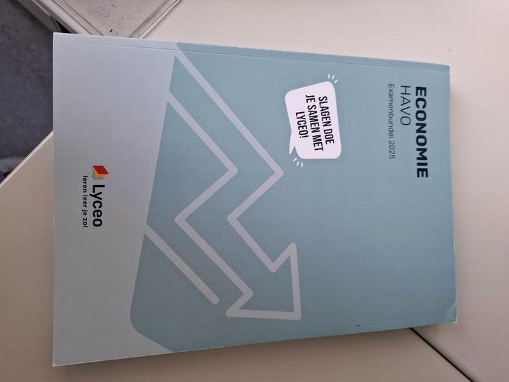 Lyceo examenbundel havo: Ak/Bio/WisA/Eco en Scheikunde, Boeken, Schoolboeken, Nieuw, Economie, HAVO, Ophalen of Verzenden