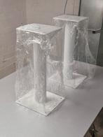 Norstone Stylum 1 Speaker Stands - Wit, Ophalen of Verzenden, Gebruikt, Front, Rear of Stereo speakers, Overige merken