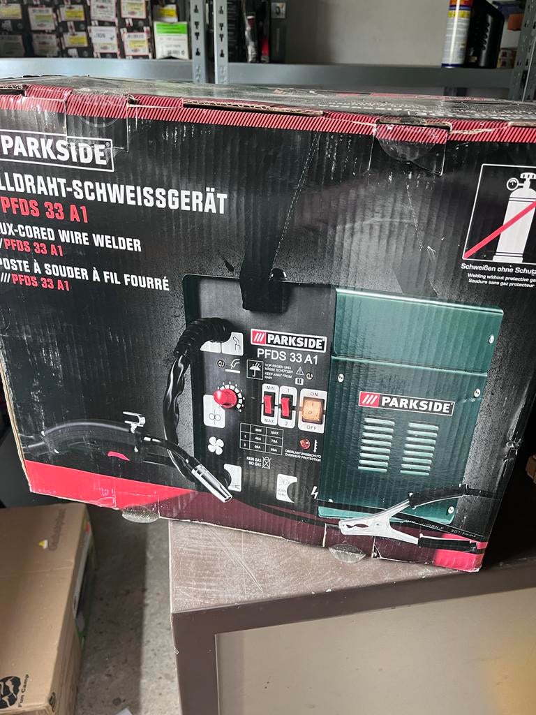 Parkside las apparaat Fülldraht-Schweißgerät PFDS 33 A1, Ophalen of Verzenden, Nieuw, Minder dan 150 ampère, Overige typen