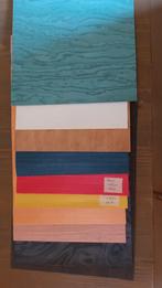 10 vellen ingekleurd echt hout fineer, Ophalen of Verzenden, Nieuw