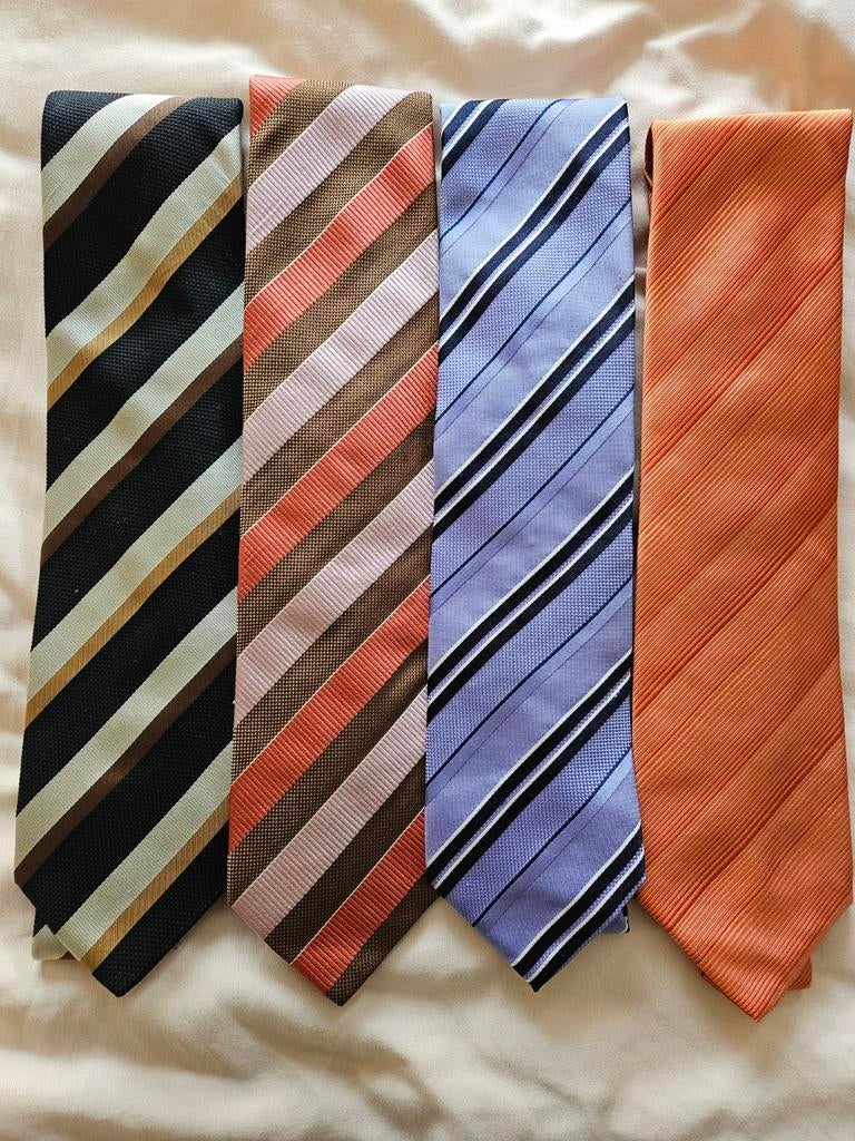 Profuomo en Prochownick Italiaanse zijden stropdassen, Kleding | Heren, Stropdassen, Overige kleuren, Ophalen of Verzenden, Met patroon