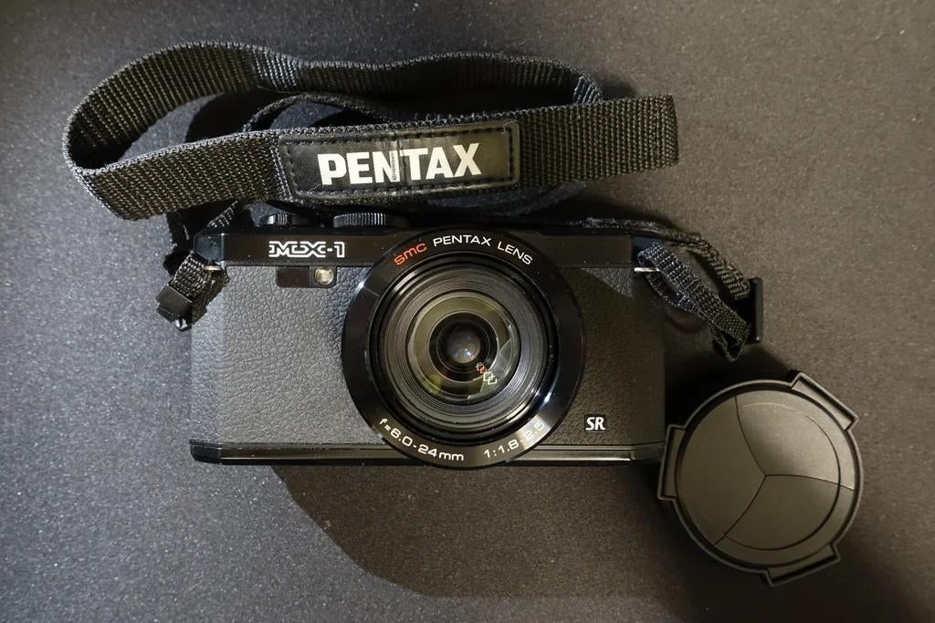 Pentax MX-1, 12 Megapixel, Compact, Ophalen of Verzenden, Zo goed als nieuw