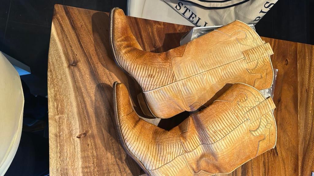 Leren cowboy laarzen maat 40, 33 - 40 uur, Overige niveaus, Vanaf 10 jaar, Overige vormen