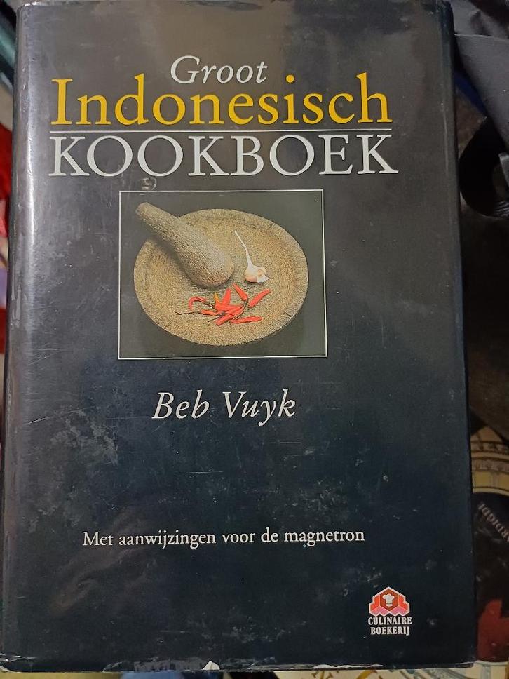 Beb Vuyk Het groot indonesisch kookboek Hardcover, Boeken, Kookboeken, Gelezen, Azië en Oosters, Ophalen