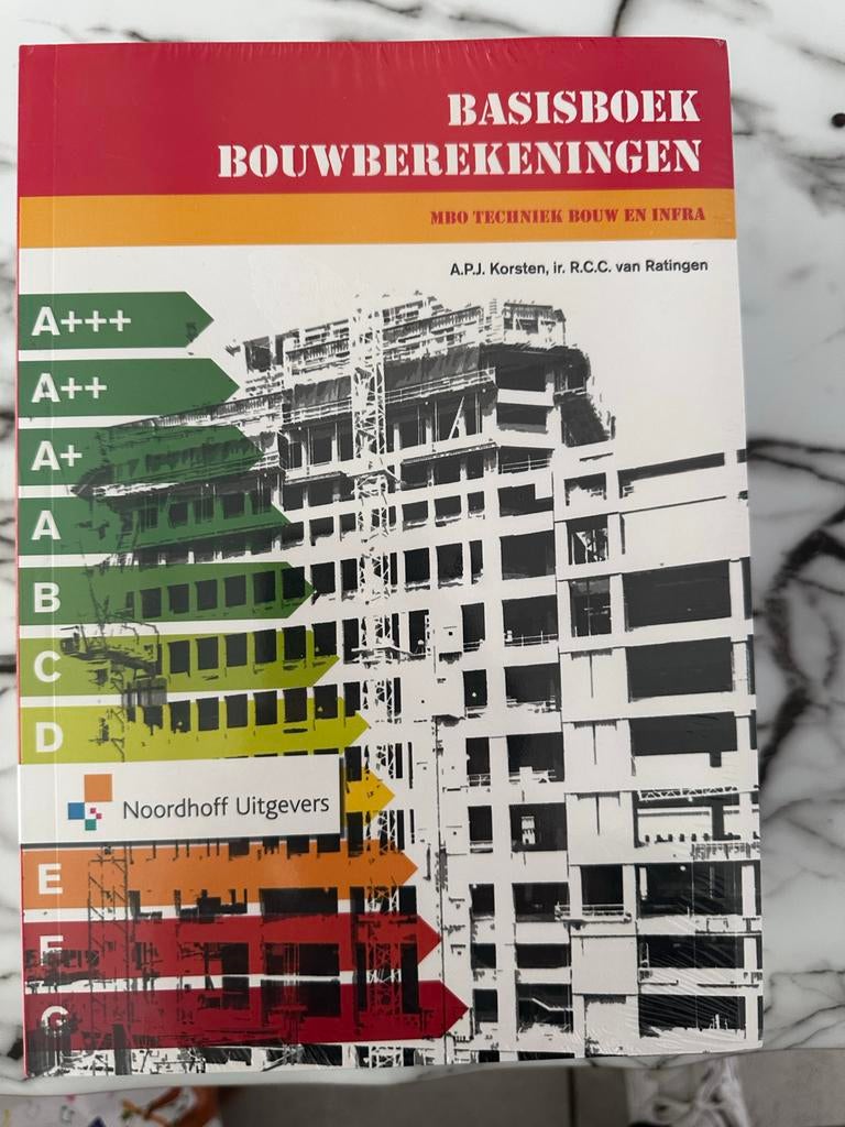 Basis Bouwberekeningen MBO Bouwkunde Middelkaderfunctionaris, Boeken, Ophalen of Verzenden, Nieuw