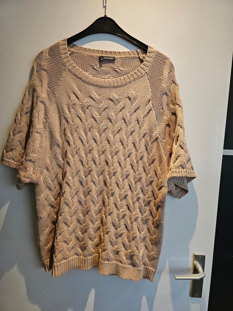 Norah trui maat 44 nieuw, Ophalen of Verzenden, Zo goed als nieuw, Maat 42/44 (L), Beige