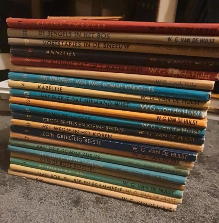 Collectie W.G. van de Hulst kinderboeken (20 stuks), Boeken, Kinderboeken | Jeugd | onder 10 jaar, Gelezen, Fictie algemeen, Ophalen of Verzenden