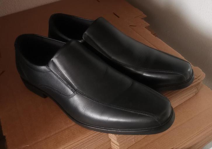 Next Leren Instapschoenen Instappers 44 (Valt als 46/47), Kleding | Heren, Schoenen, Zo goed als nieuw, Overige typen, Zwart, Ophalen of Verzenden