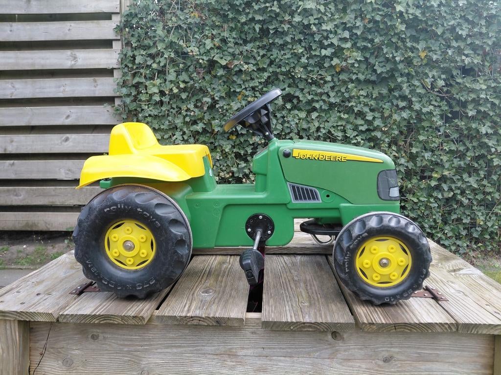 Rolly Toys John Deere trap trekker, Ophalen of Verzenden, Gebruikt, Trapvoertuig