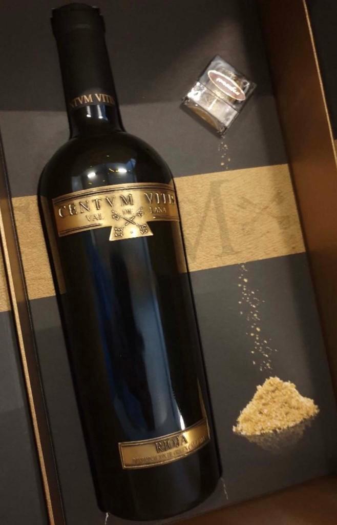 Top wijn Rioja Centvm Vitis deluxe, Verzamelen, Wijnen, Nieuw, Overige typen, Frankrijk, Vol, Ophalen of Verzenden