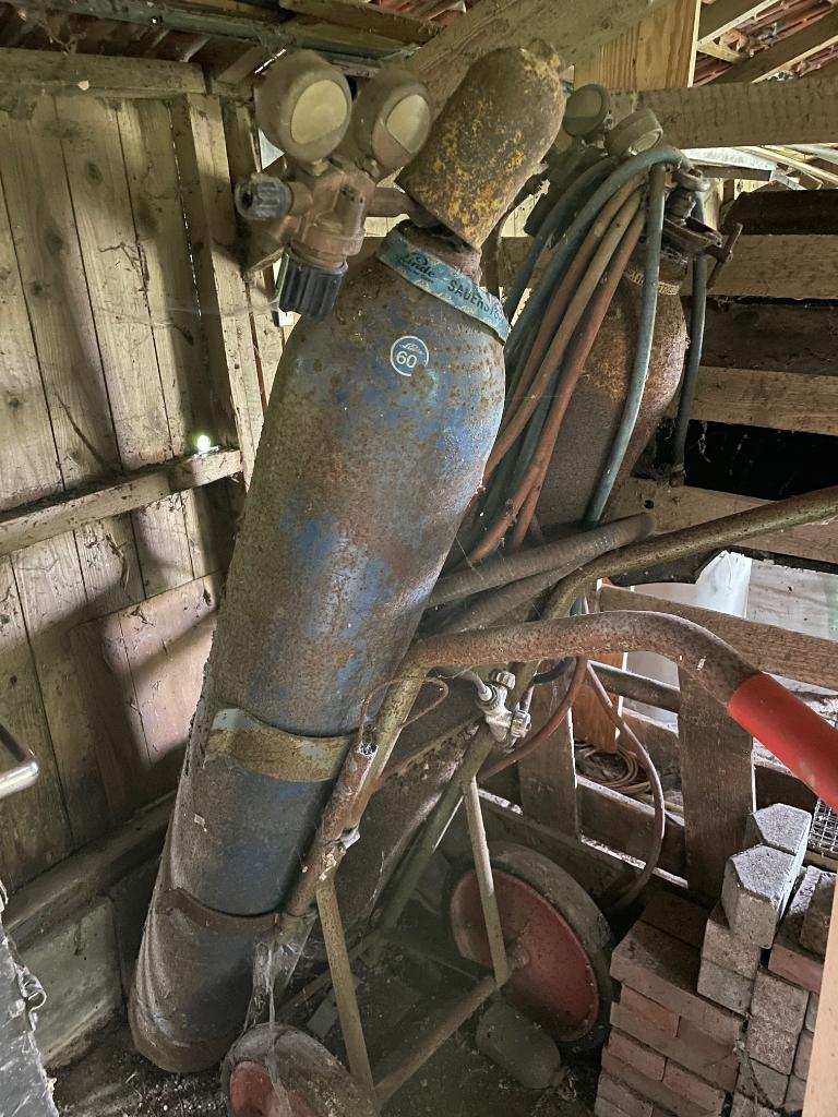 Autogeen lasapparaat op kar, Ophalen, Gebruikt, 250 ampère of meer, Overige typen