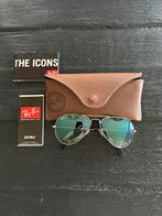 Ray-ban zonnebril, dames piloten model, blauwe glazen, Zonnebril, Blauw, Ophalen of Verzenden, Zo goed als nieuw